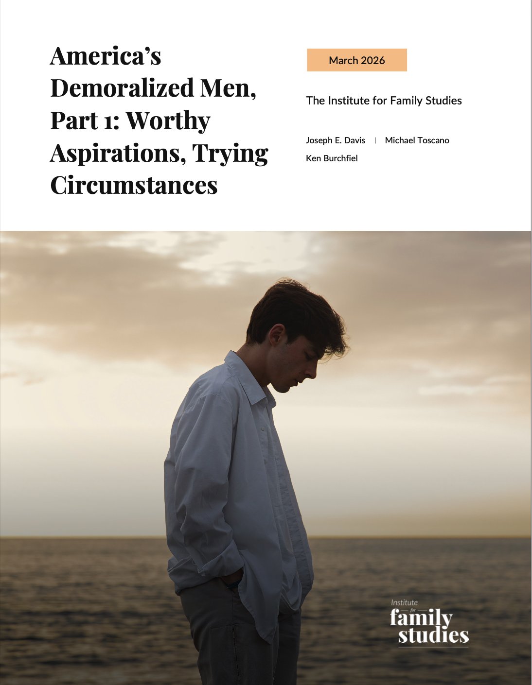 America’s Demoralized Men, Part 1 cover