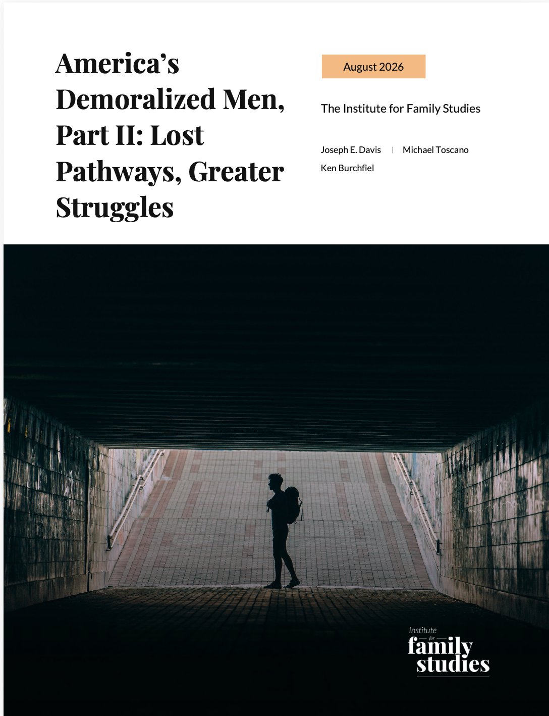 America’s Demoralized Men, Part II cover