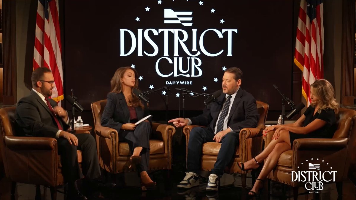 ON THE FIRST EPISODE OF THE DISTRICT CLUB, @BDOMENECH, @MARYMARGOLOHAN, AND @TIMRICEDC A...